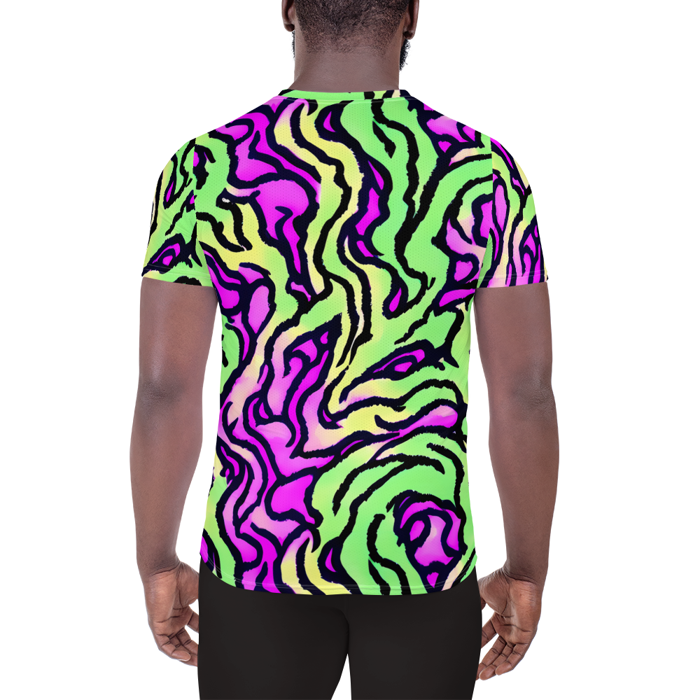 Men's Athletic T-Shirt - Mintchine Maze