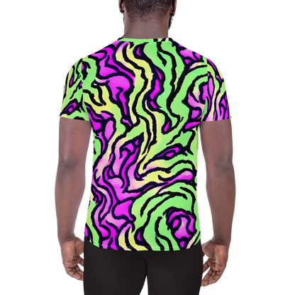 Men's Athletic T-Shirt - Mintchine Maze