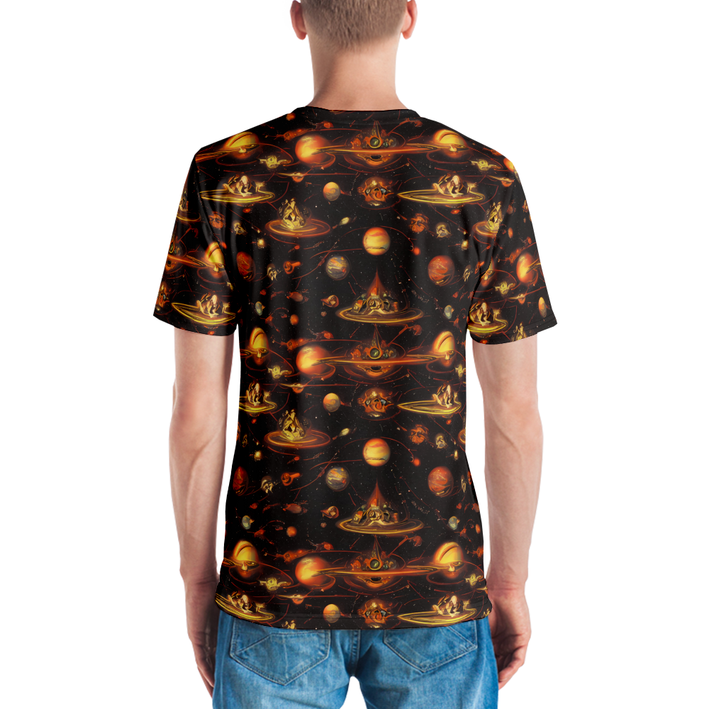 Men's Crew Neck T-Shirt - Murillo Vortex