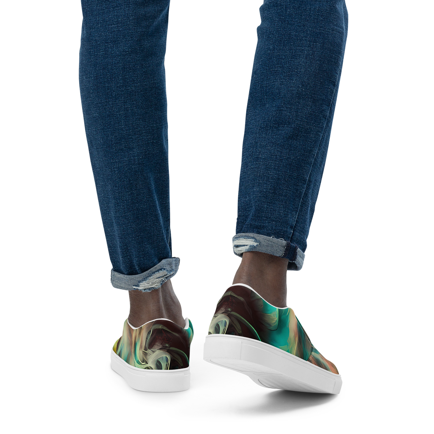 Men's Slip-On Canvas Shoes - Enchanted Fusion