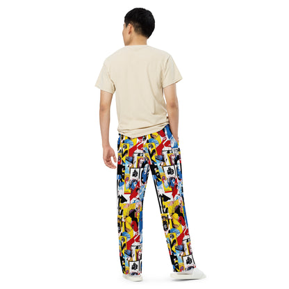 Wide-Leg Pants - Pop Art Parade