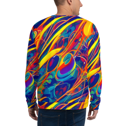 Sweatshirt - Abstract Blaze