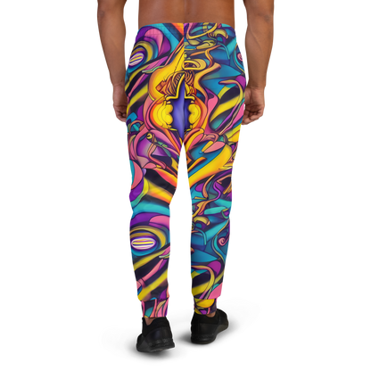 Men’s Joggers - Pre-Raphaelite Wave