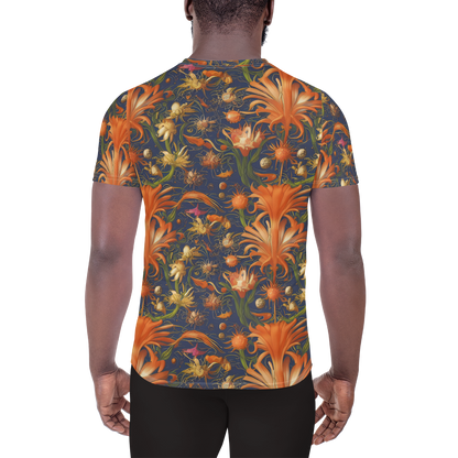 Men's Athletic T-Shirt - Stellar Blooms