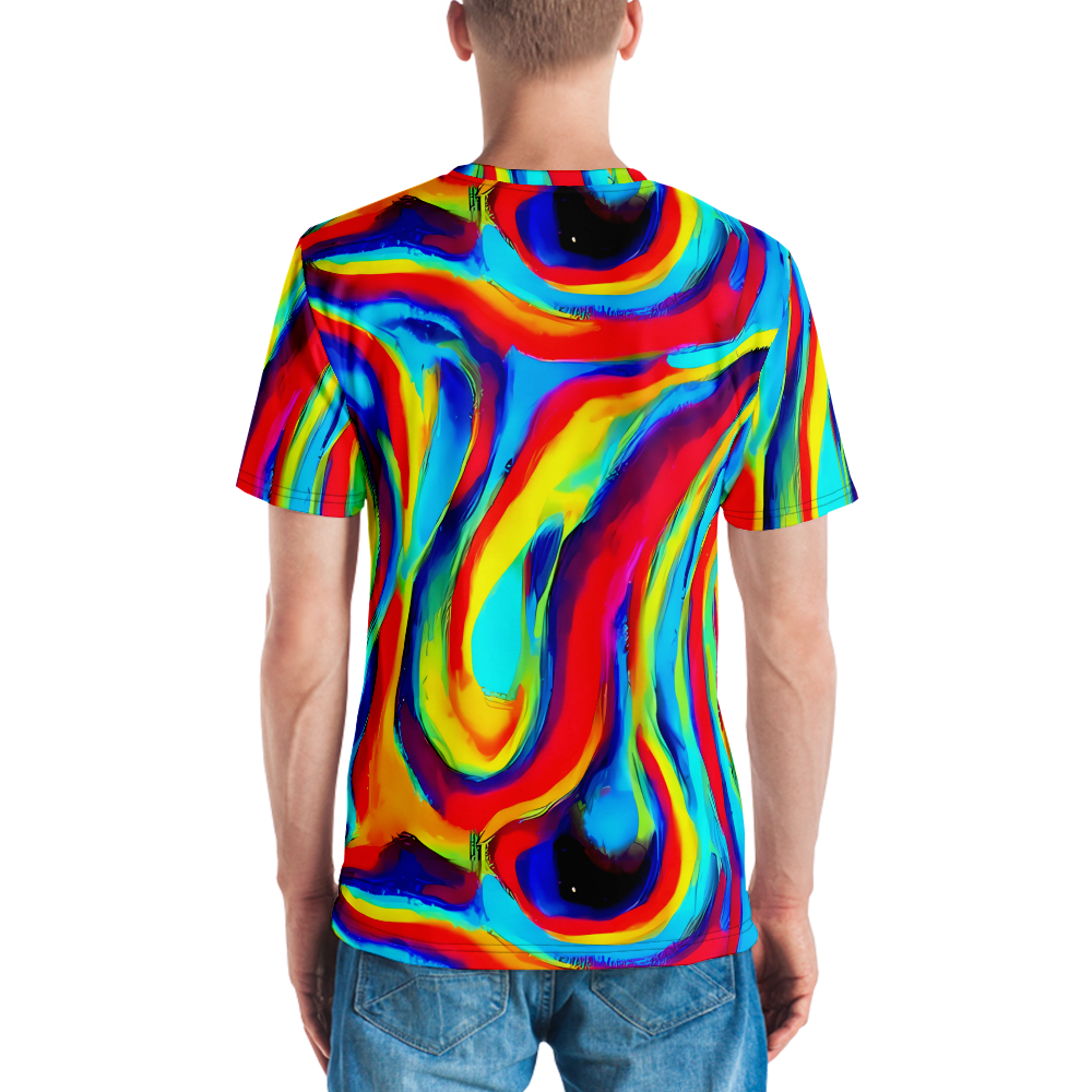 Men's Crew Neck T-Shirt - Stael Swirls