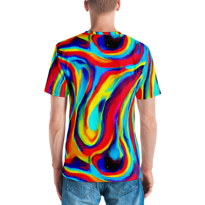 Men's Crew Neck T-Shirt - Stael Swirls