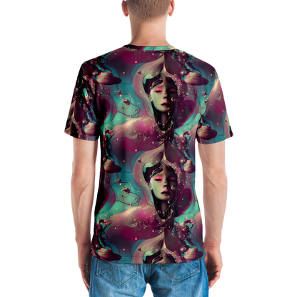 Men's Crew Neck T-Shirt - Nouveau Galaxy