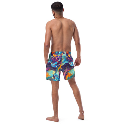 Swim Trunks - Brownian Flow