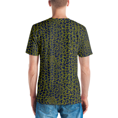 Men's Crew Neck T-Shirt - Nightshade Maze