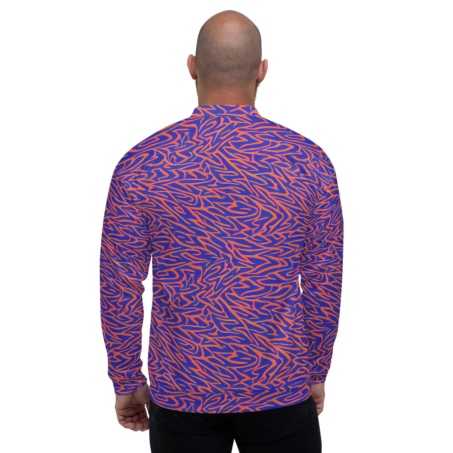 Bomber Jacket - Sapphire Swirl