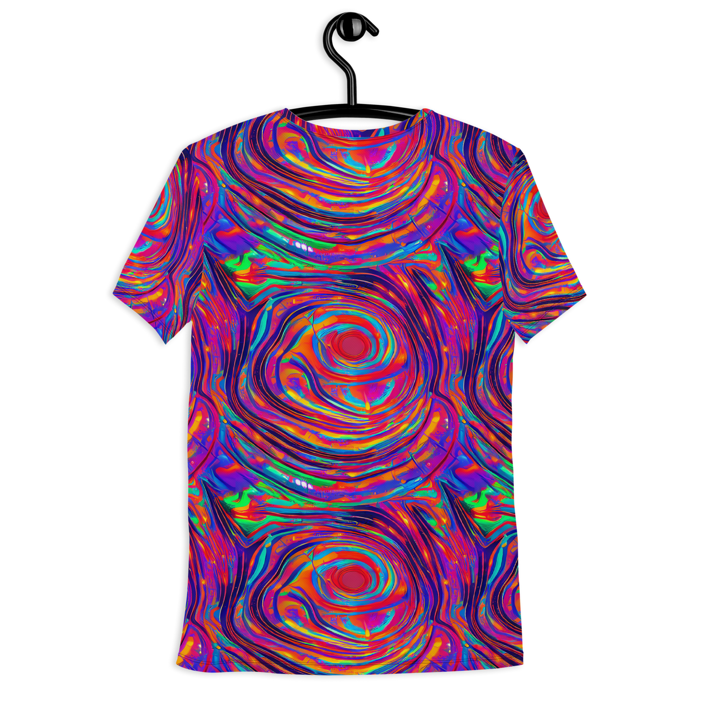 Men's Athletic T-Shirt - Quantum Spiral