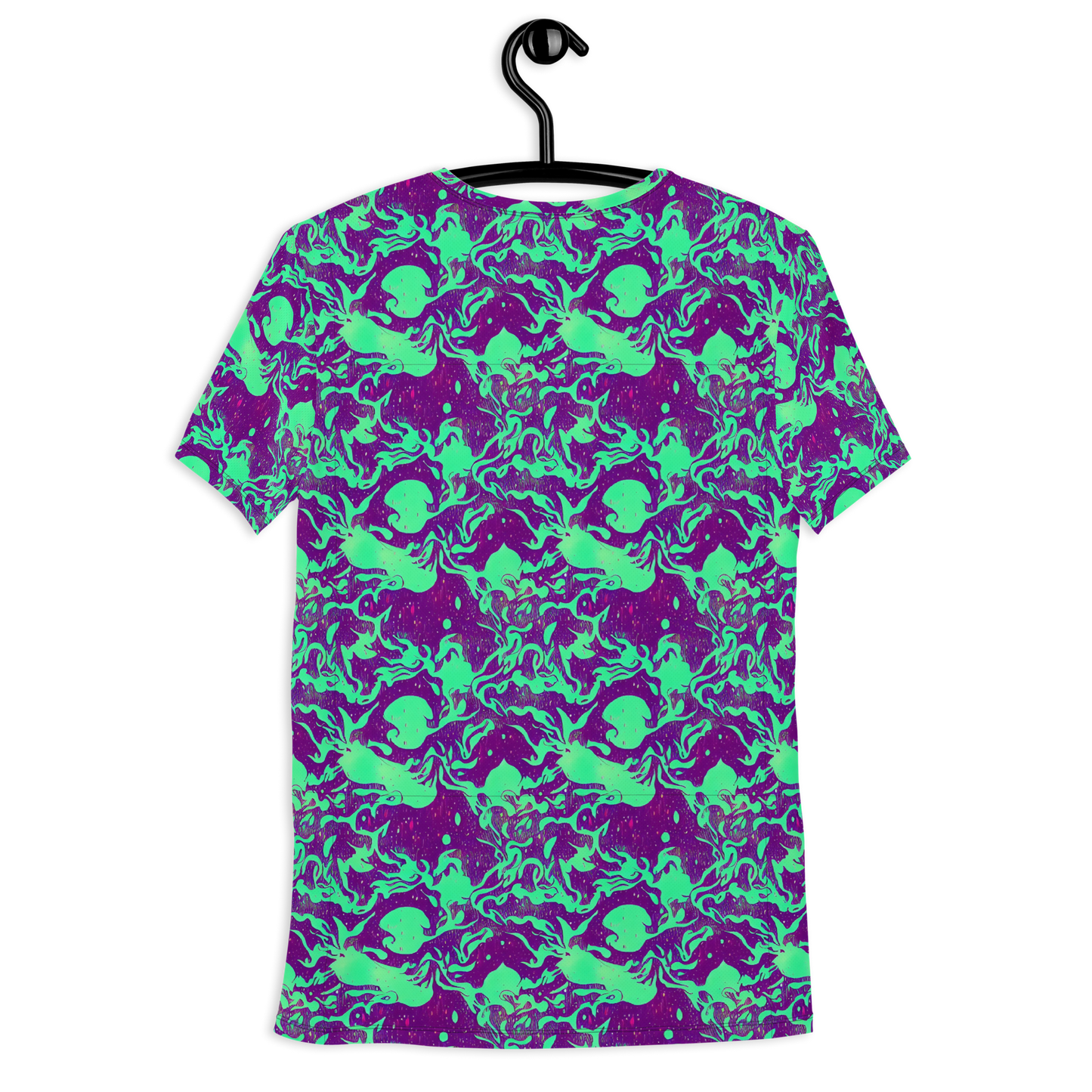 Men's Athletic T-Shirt - Alien Ripples