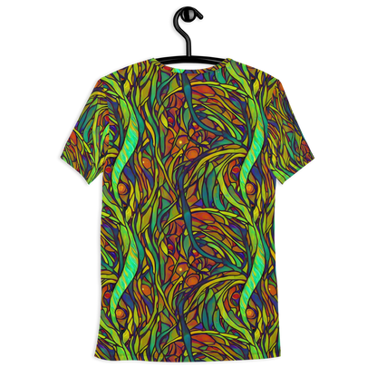 Men's Athletic T-Shirt - Cosmic Garden