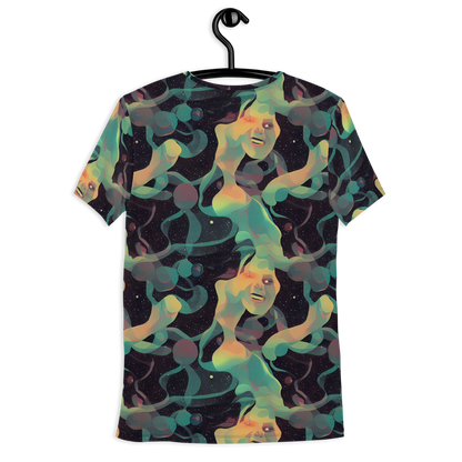 Men's Athletic T-Shirt - Astral Rhythms