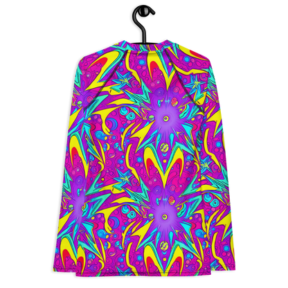 Women's Rash Guard - Nebula Radiance