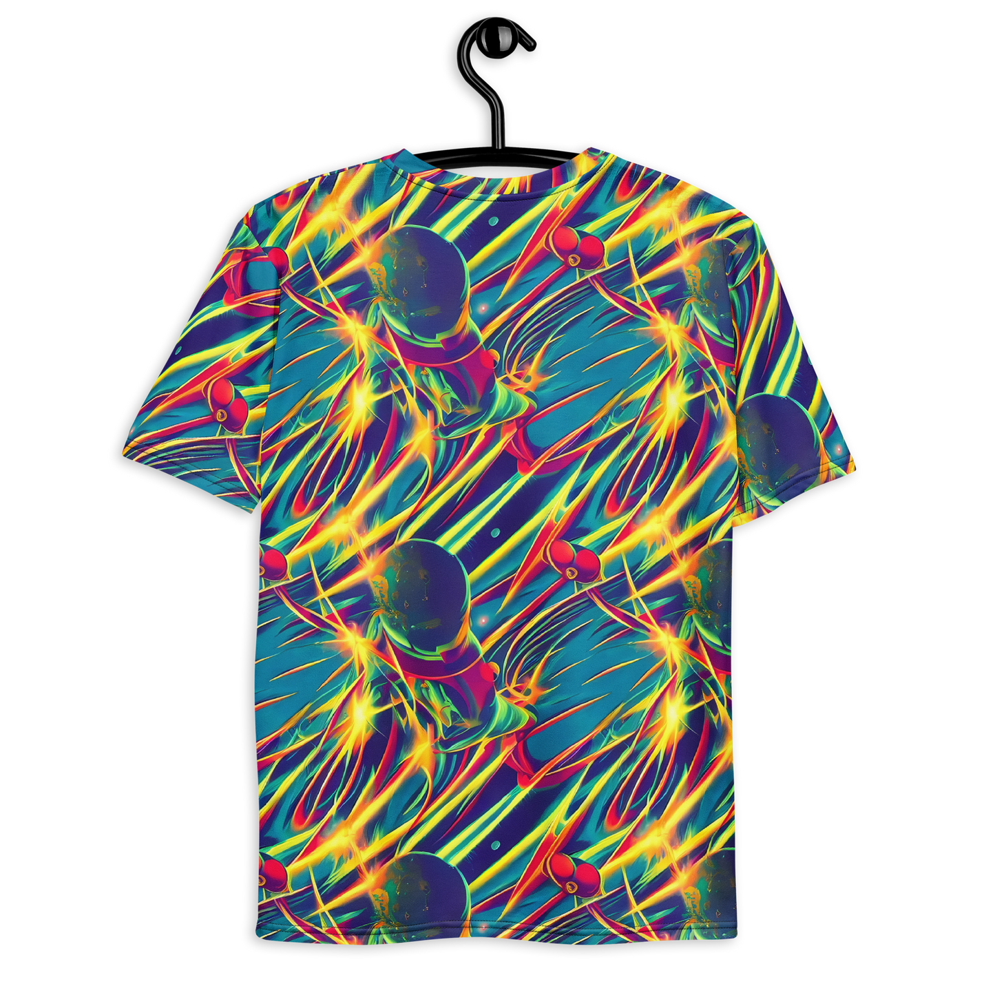 Men's Crew Neck T-Shirt - Cosmic Inferno