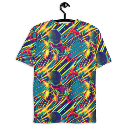 Men's Crew Neck T-Shirt - Cosmic Inferno