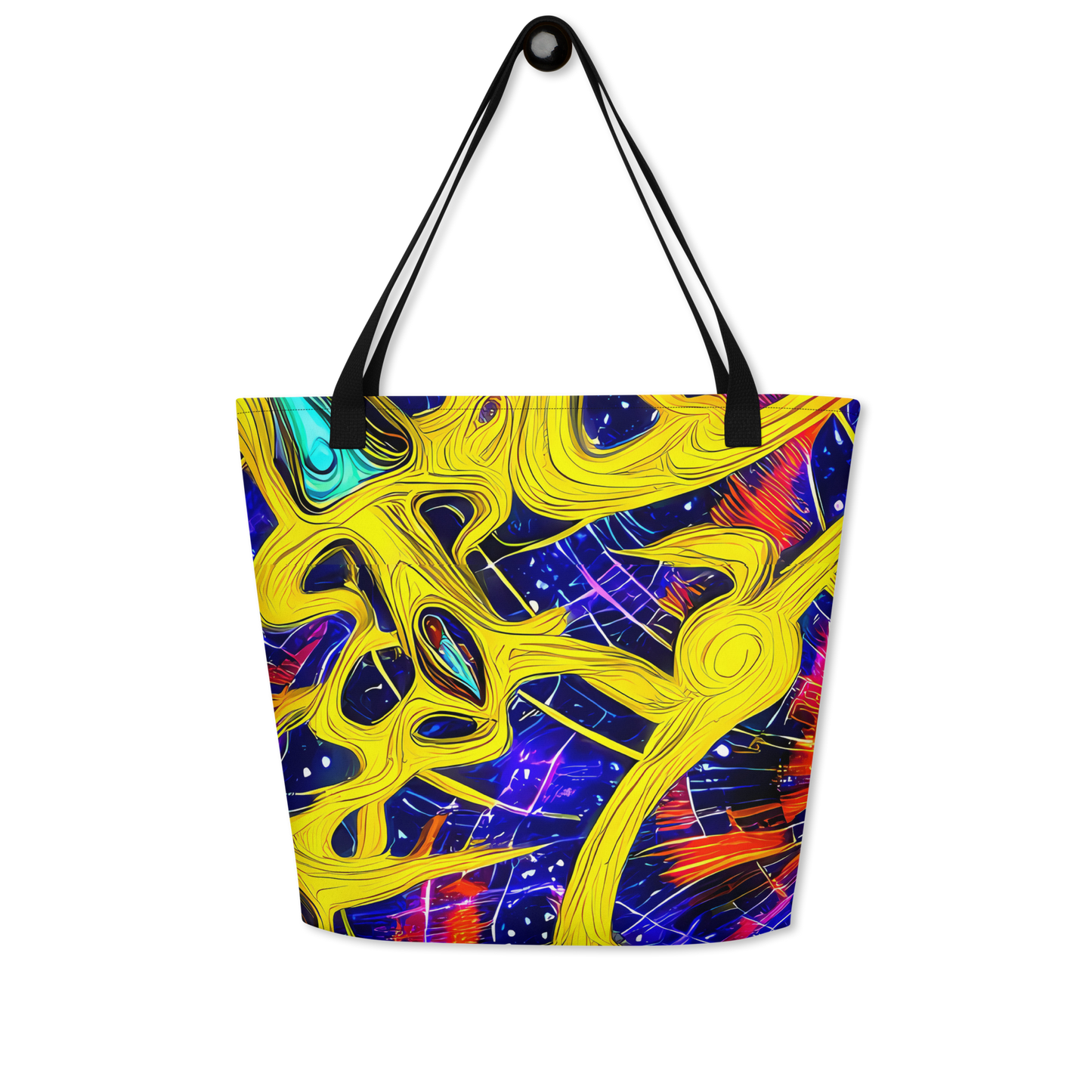 Large Tote Bag w/ Pocket - Galli's Fusion