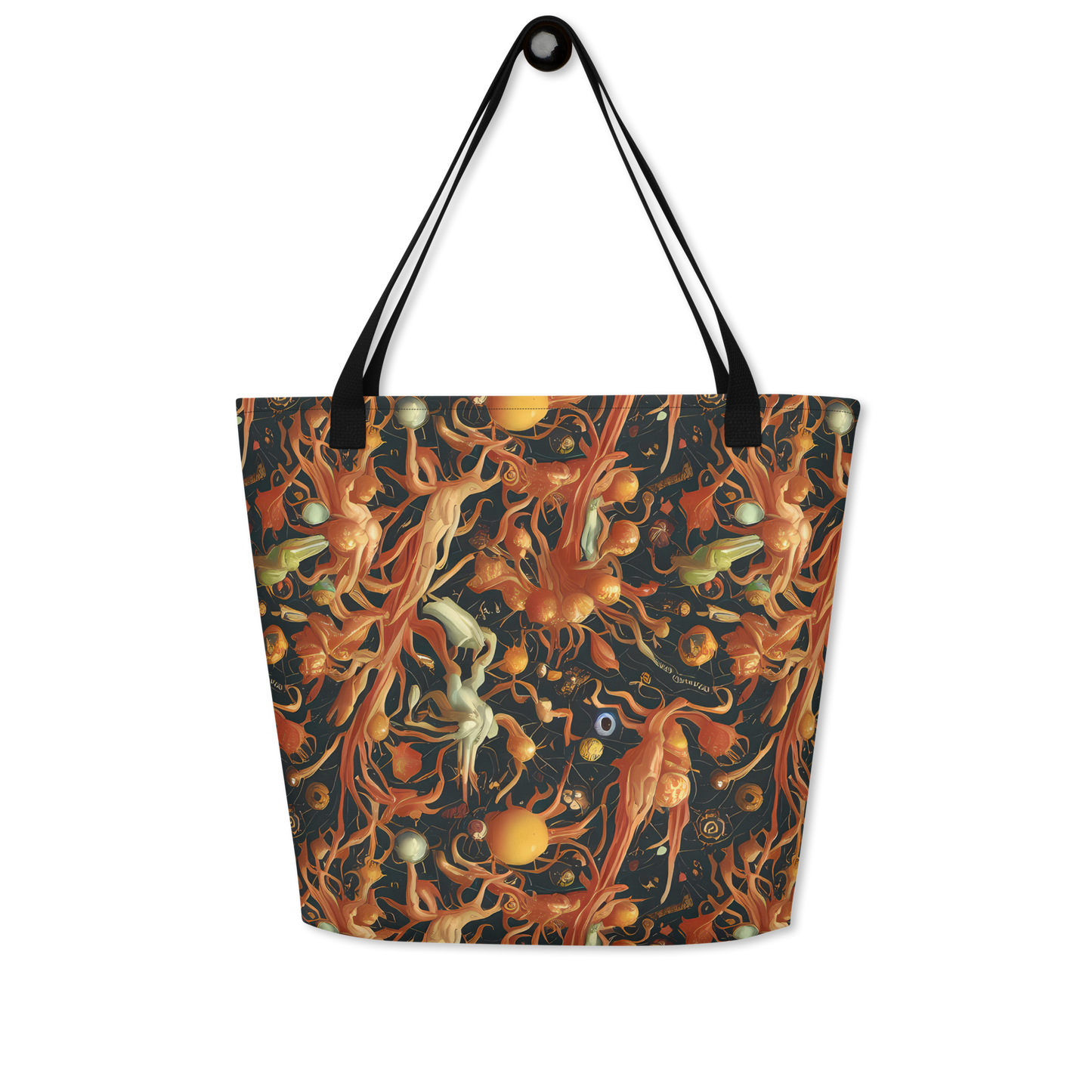 Large Tote Bag w/ Pocket - Bosschaert's Nebula