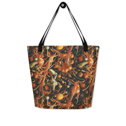 Large Tote Bag w/ Pocket - Bosschaert's Nebula