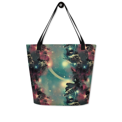 Large Tote Bag w/ Pocket - Galactic Serpent