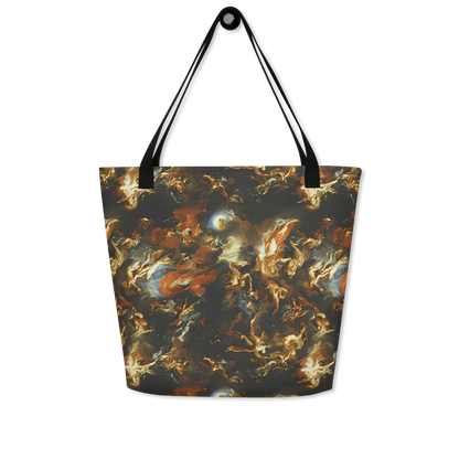 Large Tote Bag w/ Pocket - Van Dyck Vortex
