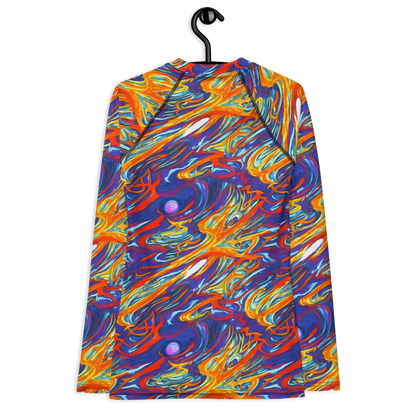 Women's Rash Guard - Galactic Ember