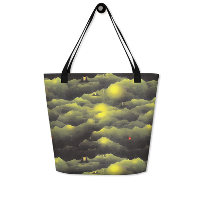 Large Tote Bag w/ Pocket - Spectral Isle