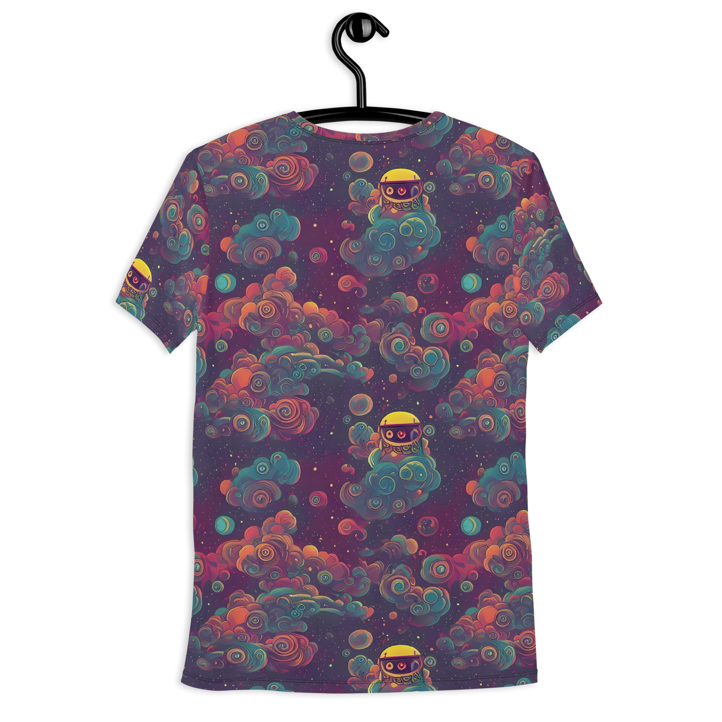 Men's Athletic T-Shirt - Nebula Dreamscape