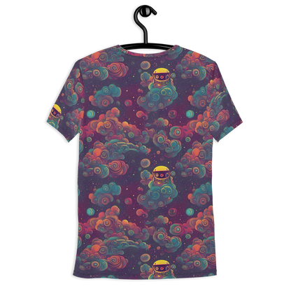 Men's Athletic T-Shirt - Nebula Dreamscape