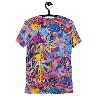 Men's Athletic T-Shirt - Vibrant Fusion