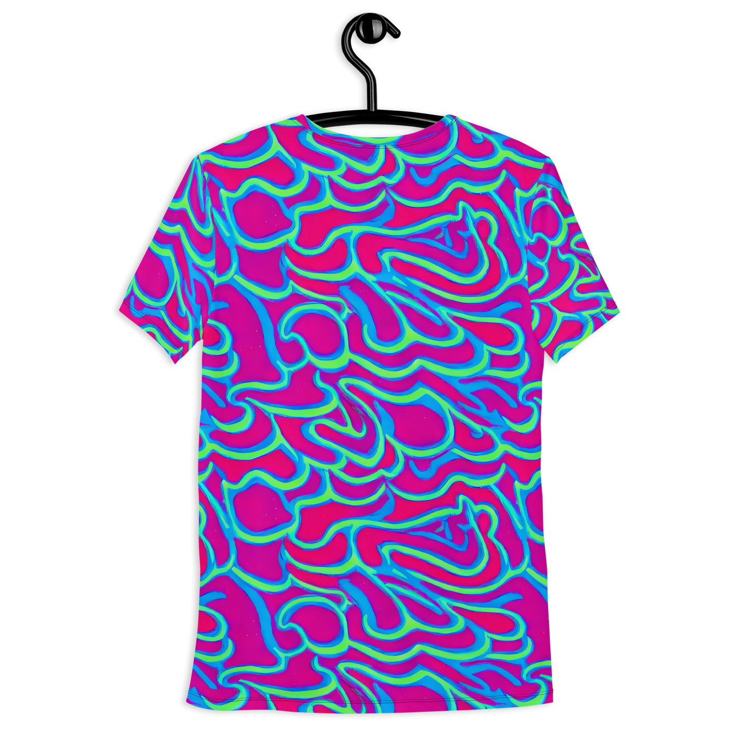 Men's Athletic T-Shirt - Aquatic Ember