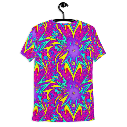 Men's Athletic T-Shirt - Nebula Radiance