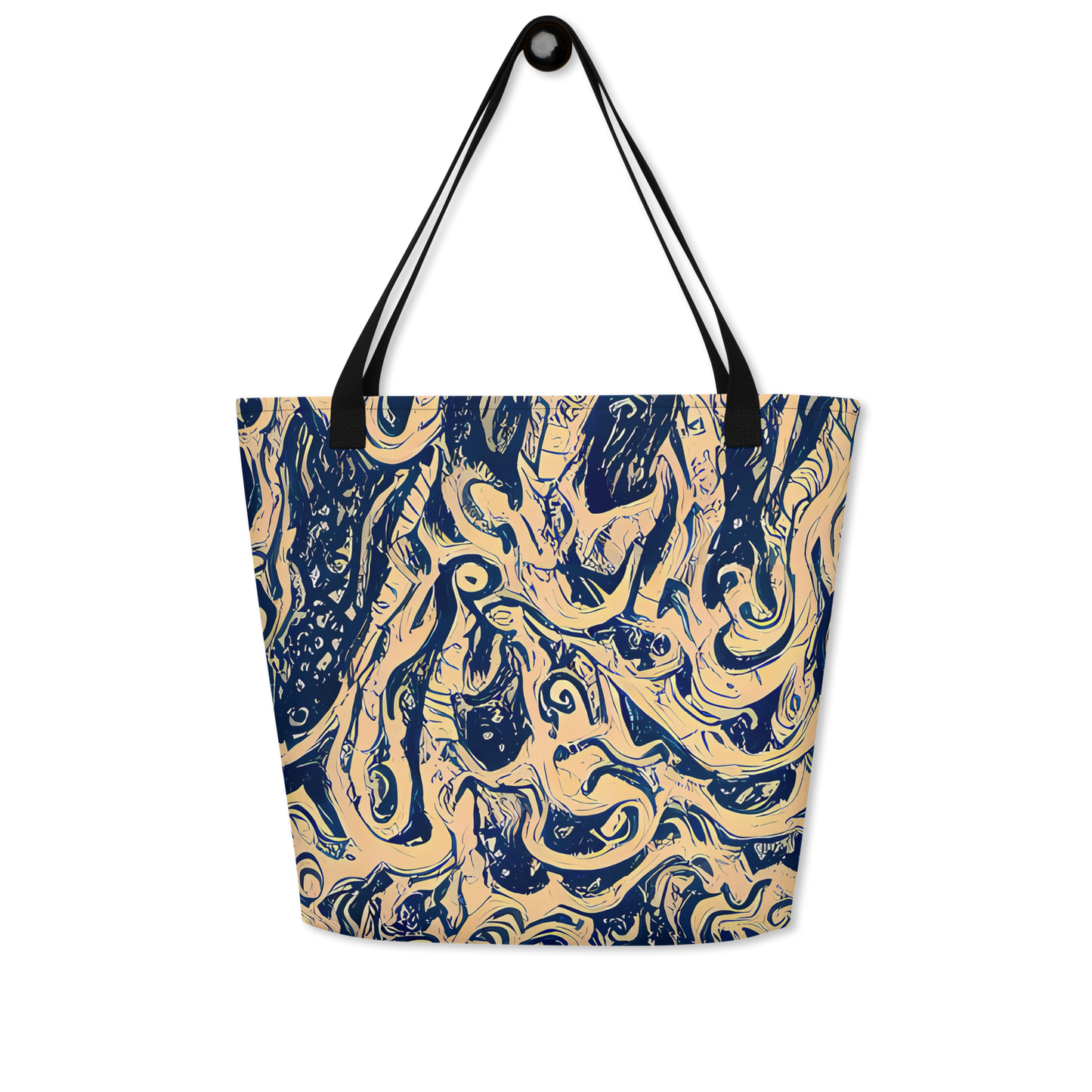 Large Tote Bag w/ Pocket - Doré Dreams