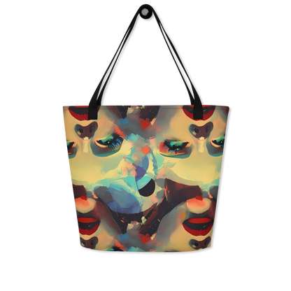 Large Tote Bag w/ Pocket - Astral Reflections