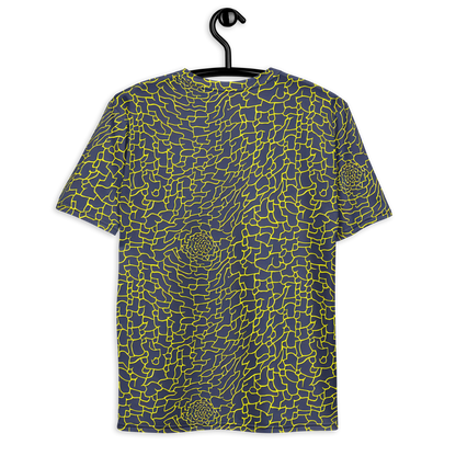 Men's Crew Neck T-Shirt - Nightshade Maze