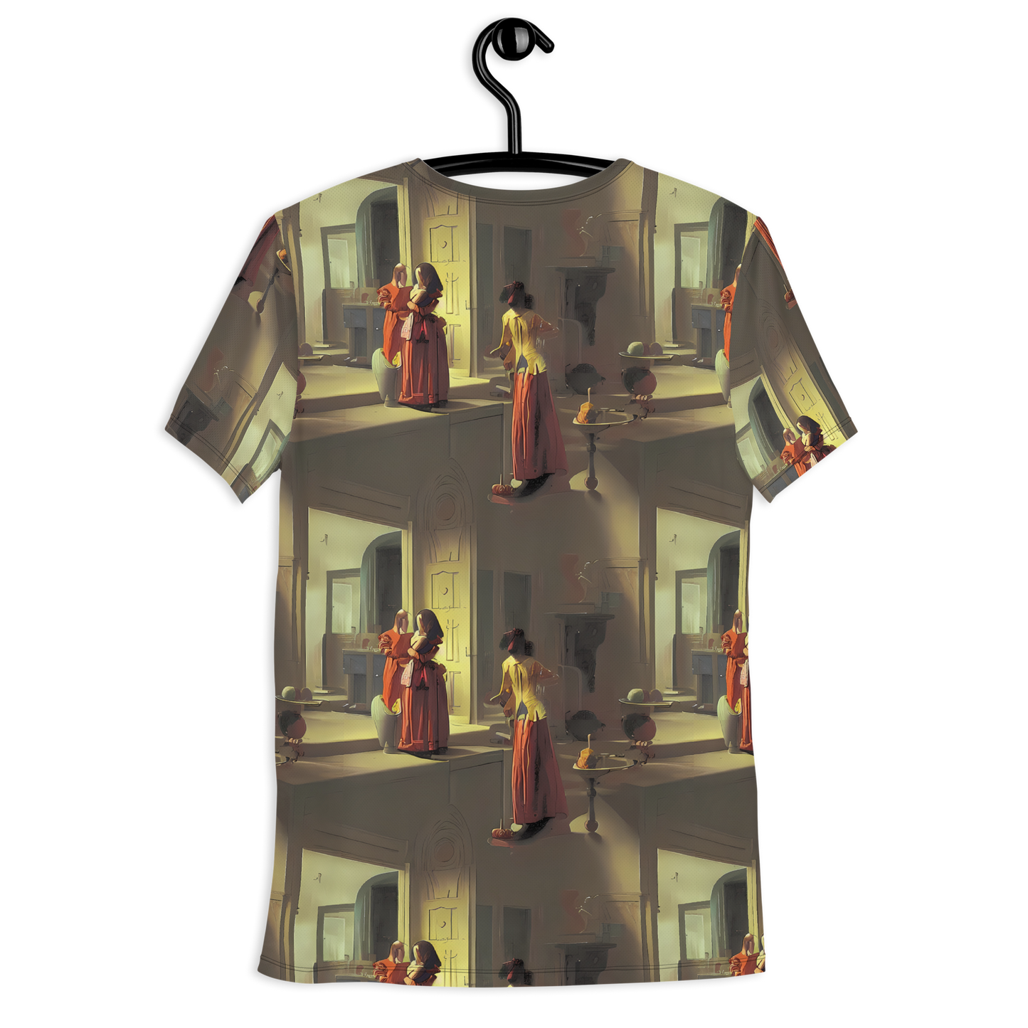 Men's Athletic T-Shirt - Surreal Shadows