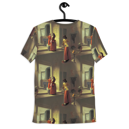 Men's Athletic T-Shirt - Surreal Shadows