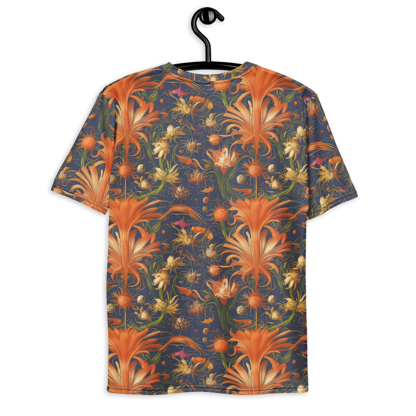 Men's Crew Neck T-Shirt - Stellar Blooms