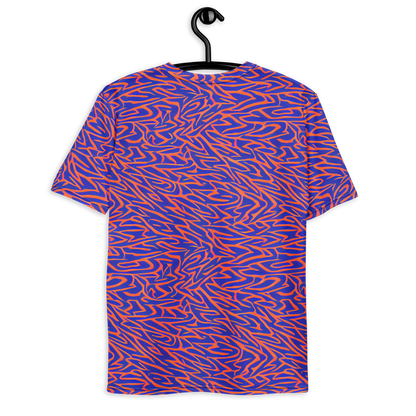 Men's Crew Neck T-Shirt - Sapphire Swirl