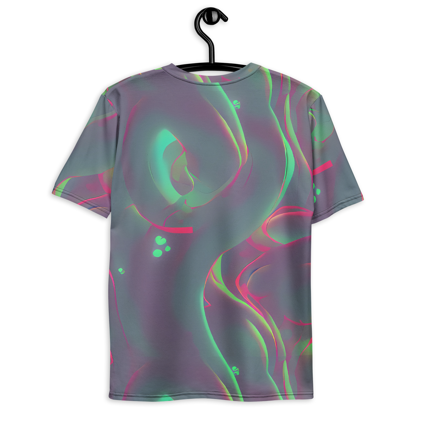 Men's Crew Neck T-Shirt - Neon Whisper