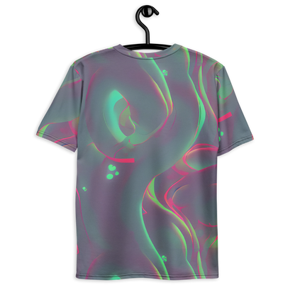 Men's Crew Neck T-Shirt - Neon Whisper