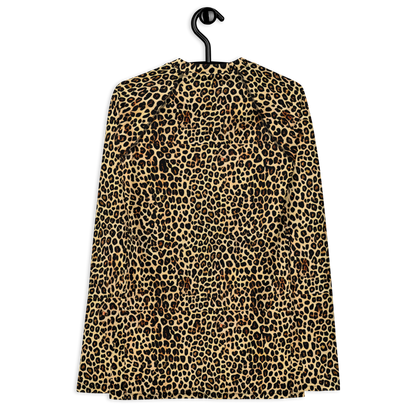 Women's Rash Guard - Cheetah Mosaic