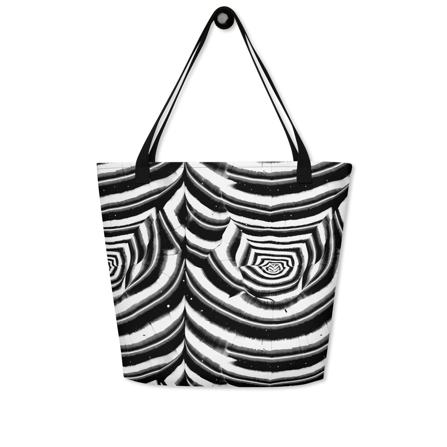 Large Tote Bag w/ Pocket - Dupain Swirl