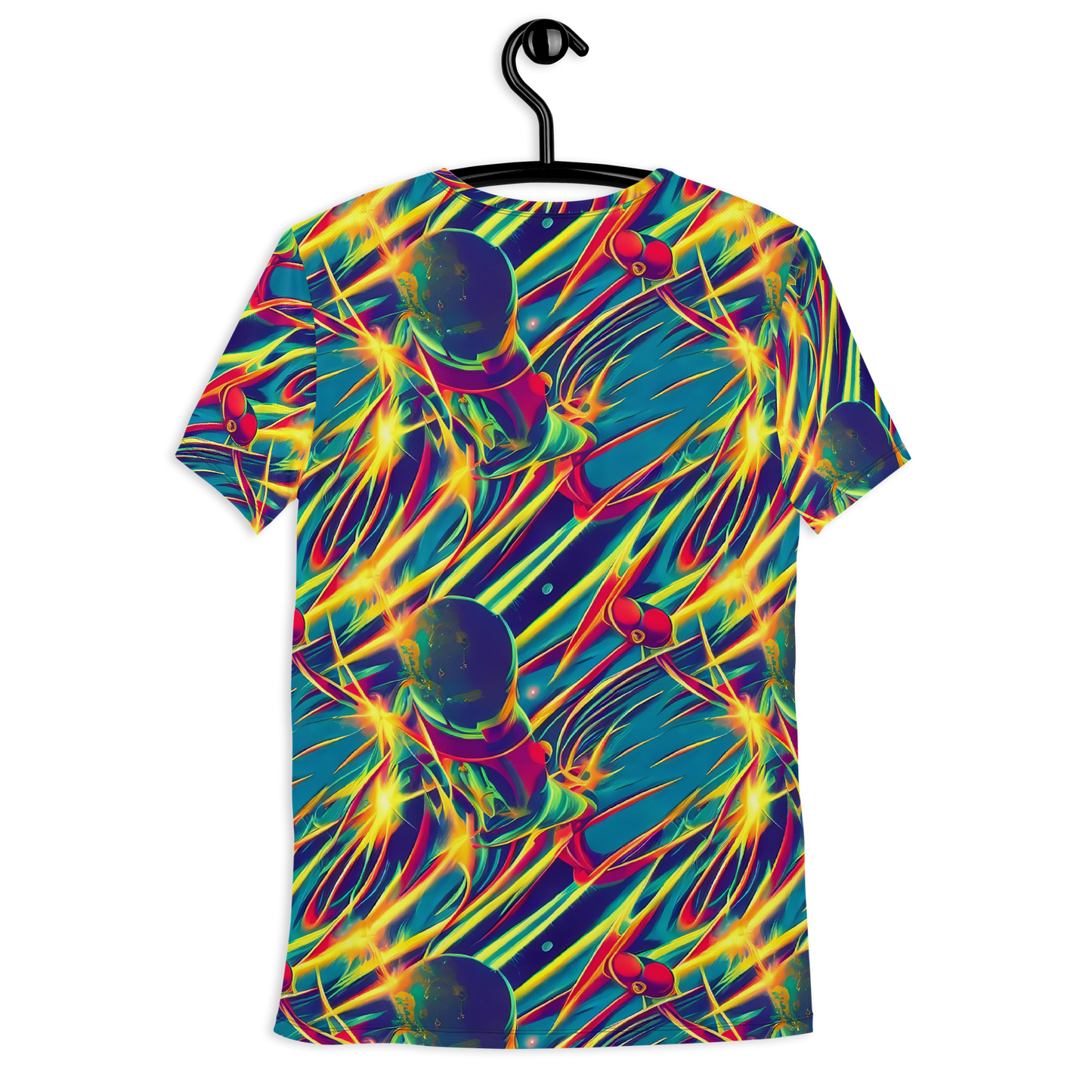 Men's Athletic T-Shirt - Cosmic Inferno