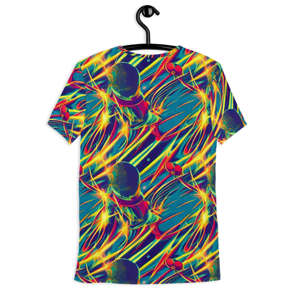 Men's Athletic T-Shirt - Cosmic Inferno