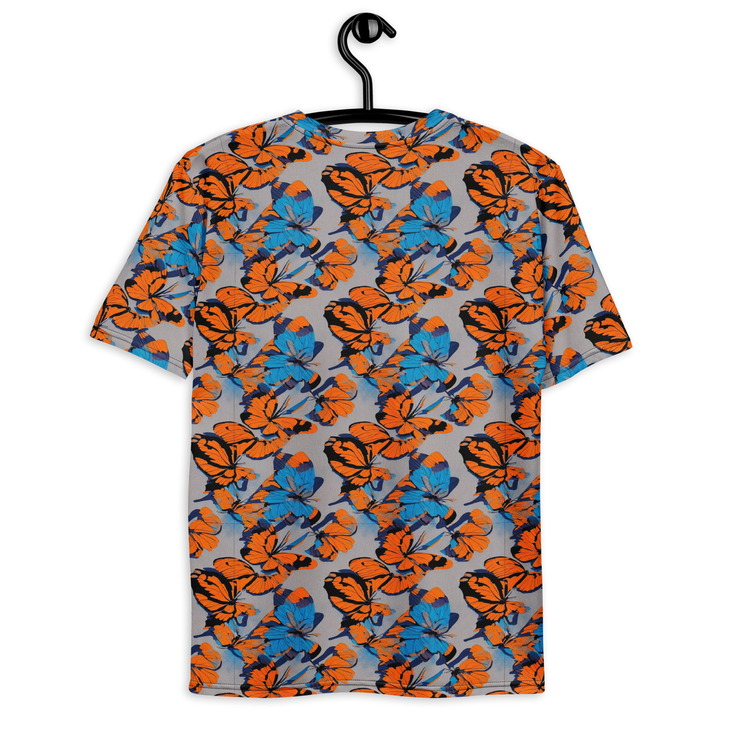 Men's Crew Neck T-Shirt - Flutter Wave