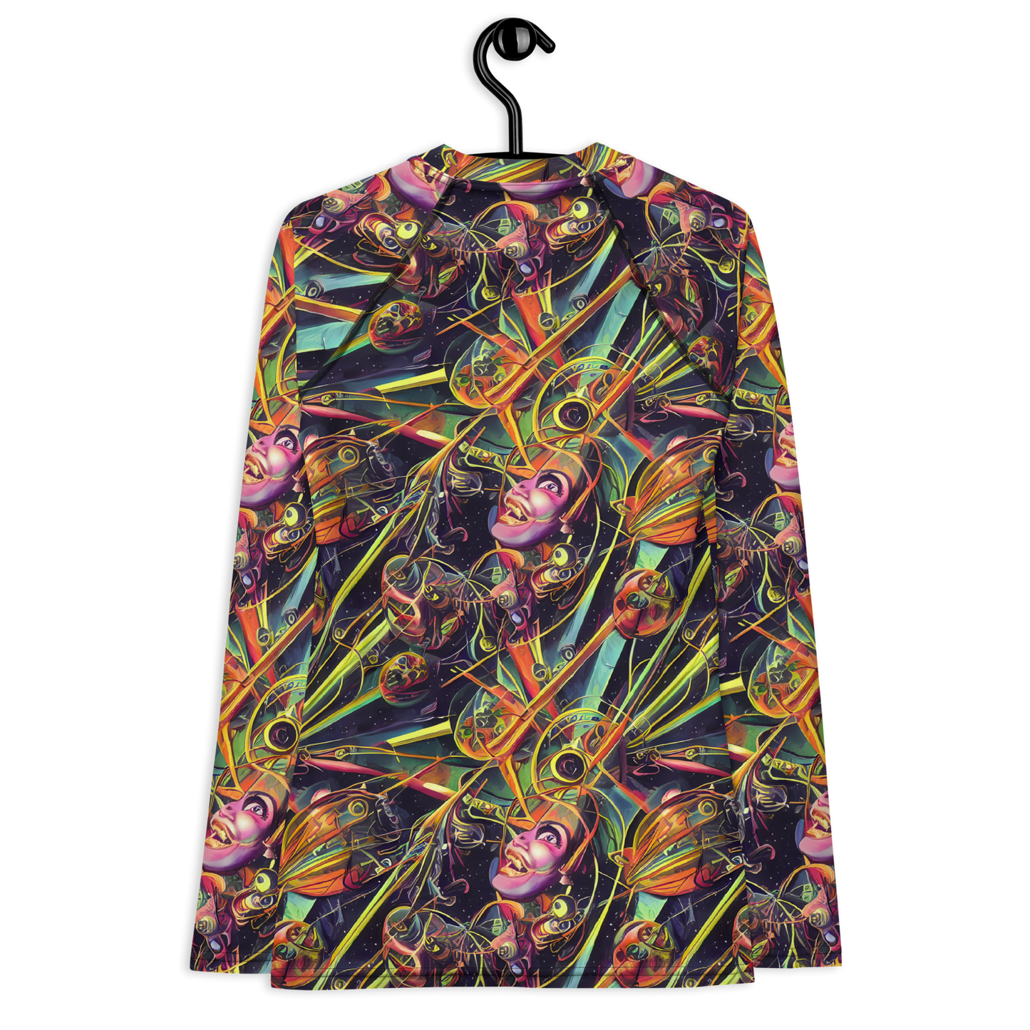 Women's Rash Guard - Psychedelic Deep Space