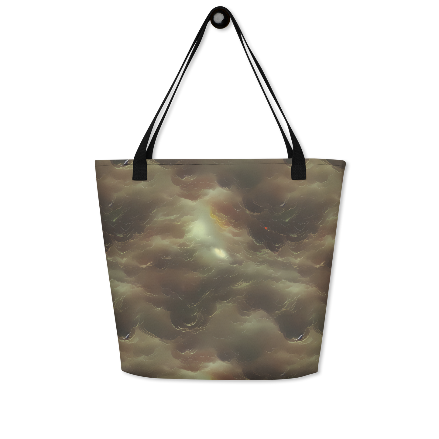 Large Tote Bag w/ Pocket - Celestial Dreamscape