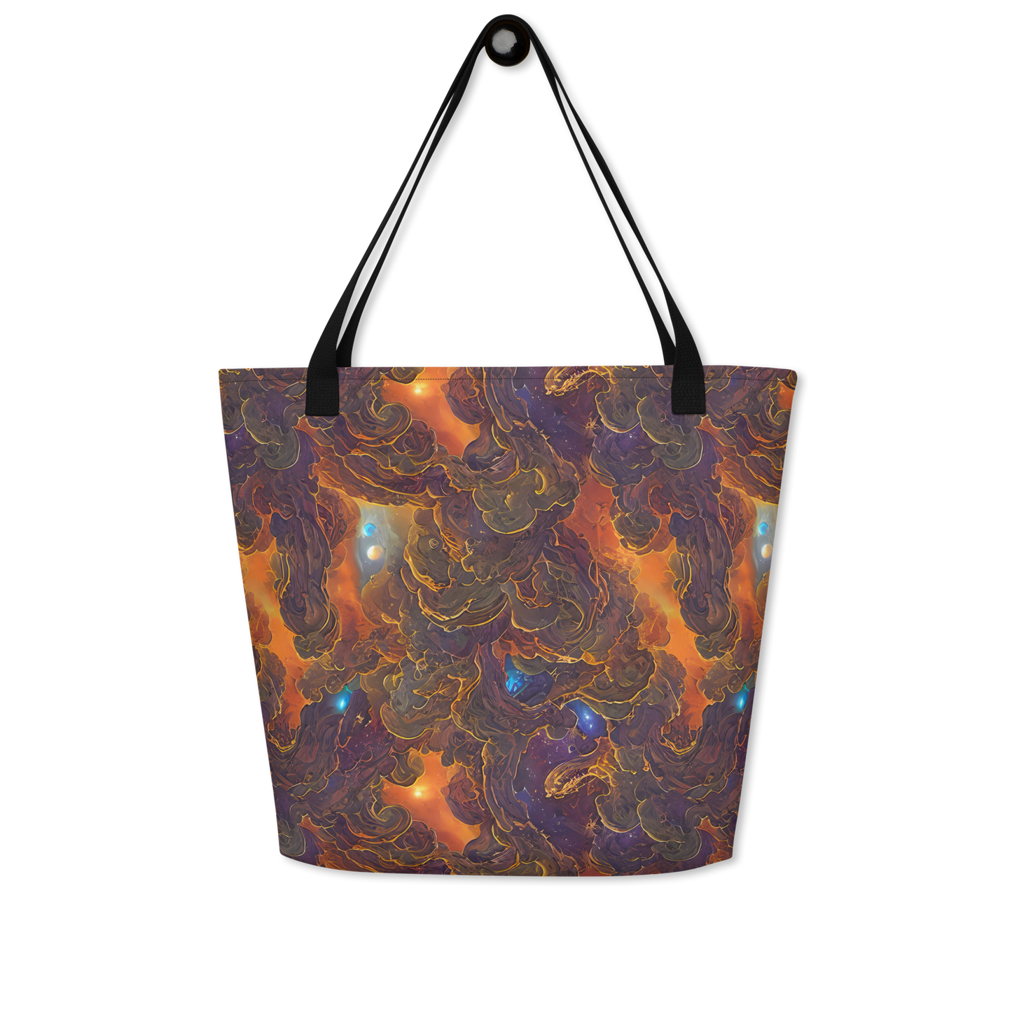 Large Tote Bag w/ Pocket - Pozzo Vortex